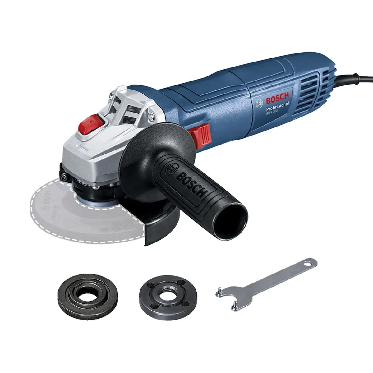 Amoladora angular Bosch GWS 700 115mm 710W liviana