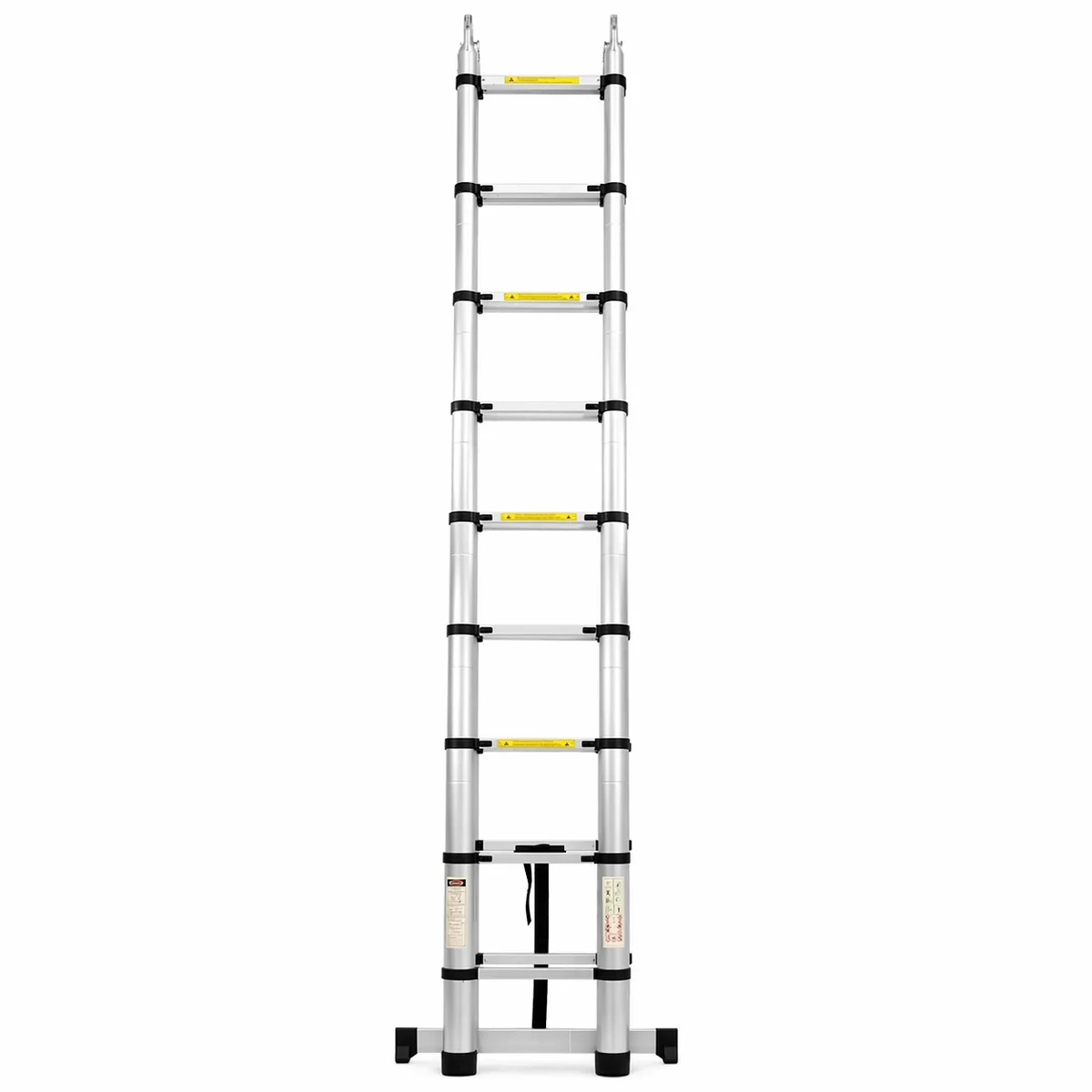Escalera telescópica retráctil de aluminio, 5 metros foto 2