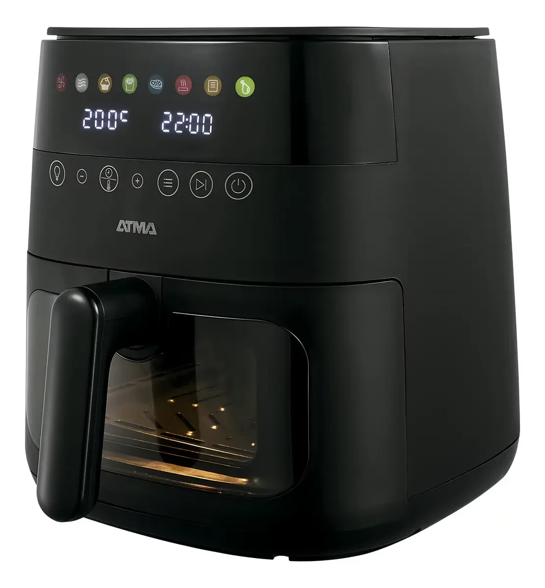 Freidora de aire Atma FR248AP 1750W 8L con control táctil foto 2